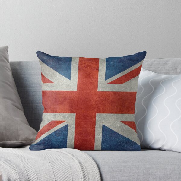 Item preview, British Union Jack flag grungy vintage version designed and sold by Bruiserstang.