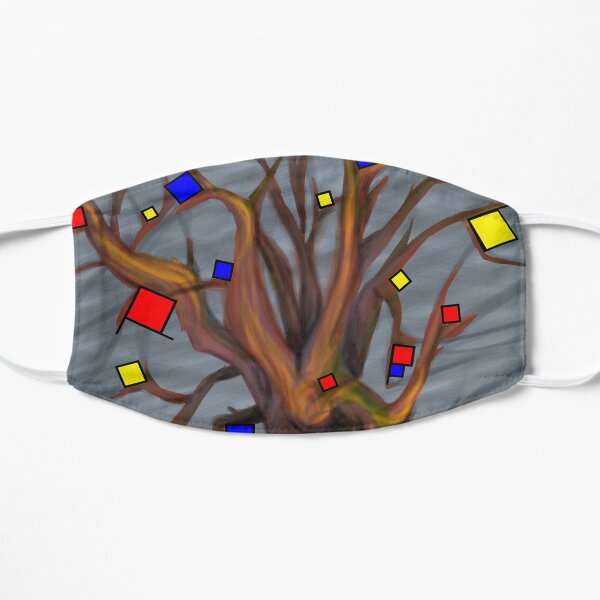 Mondrian - De Stijl Tree Mask