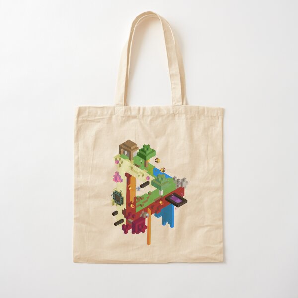 The Three Realms Cotton Tote Bag