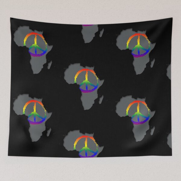 Item preview, Peace in Africa T-Shirt designed and sold by egrubbs.
