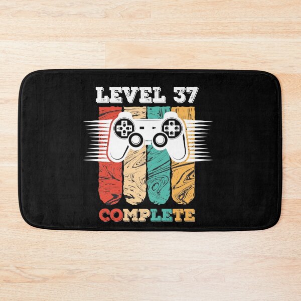 Item preview, Level 37 Complete 37th Birthday - Celebrate 37th Wedding Gift Video Gamer designed and sold by graphicmeyou.