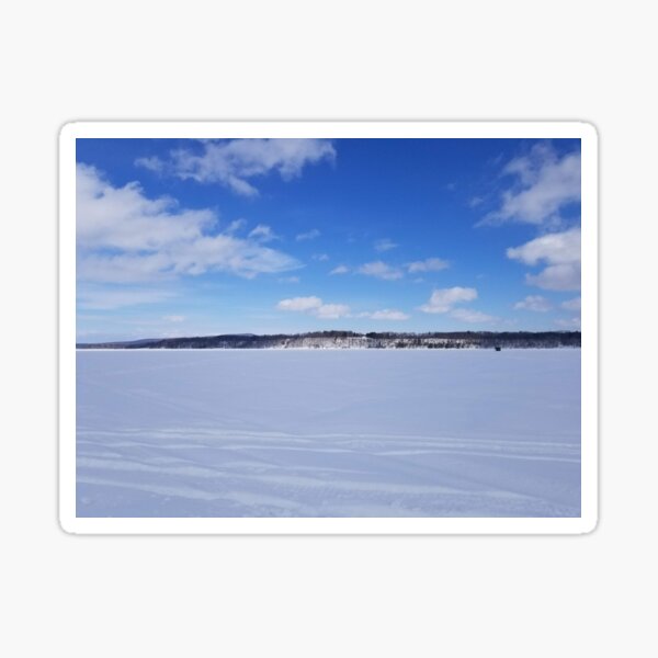 Sky & snow Sticker