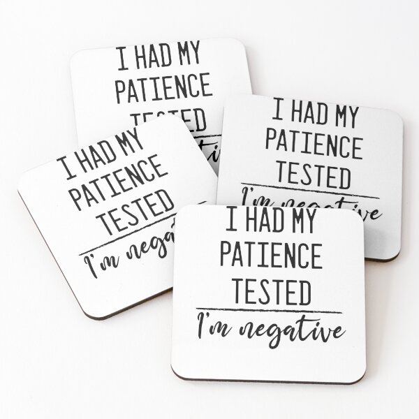 Item preview, I had my patience tested I’m negative Shirt-Funny Shirt - Gift For Wife - Girlfriend Gift - Birthday Gift - Friend Gift - Mom Shirt - designed and sold by Noussairox.