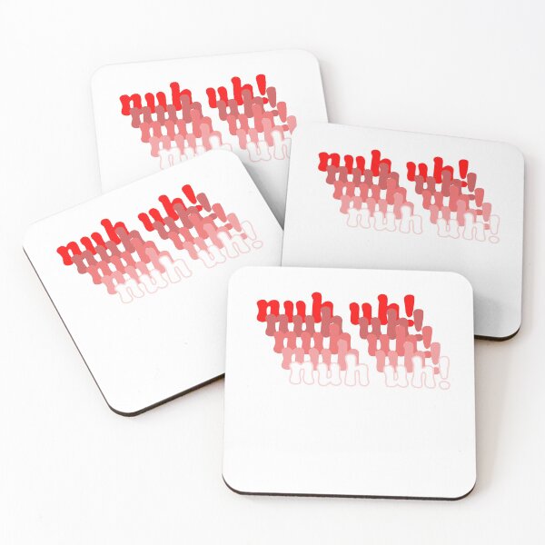 Item preview, nuh uh! • red designed and sold by allielibby.
