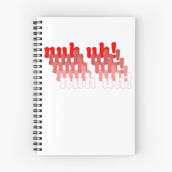 Item preview, nuh uh! • red designed and sold by allielibby.