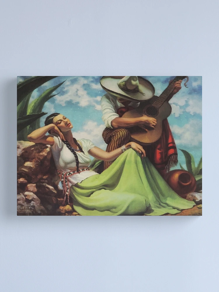 Mexico vintage folk love