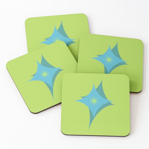 Item preview, Single Star Burst Pattern (blue and green) designed and sold by Flipnick2000.