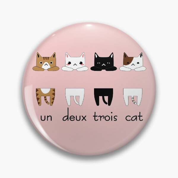 Item preview, Un Deux Trois Cat Shirt designed and sold by khaled11591.