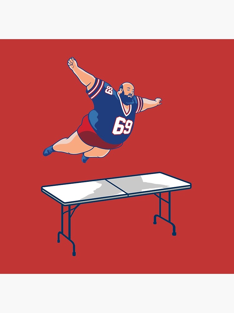 Bills Mafia Buffalo Bills Superfan table dive Design | Art Board Print