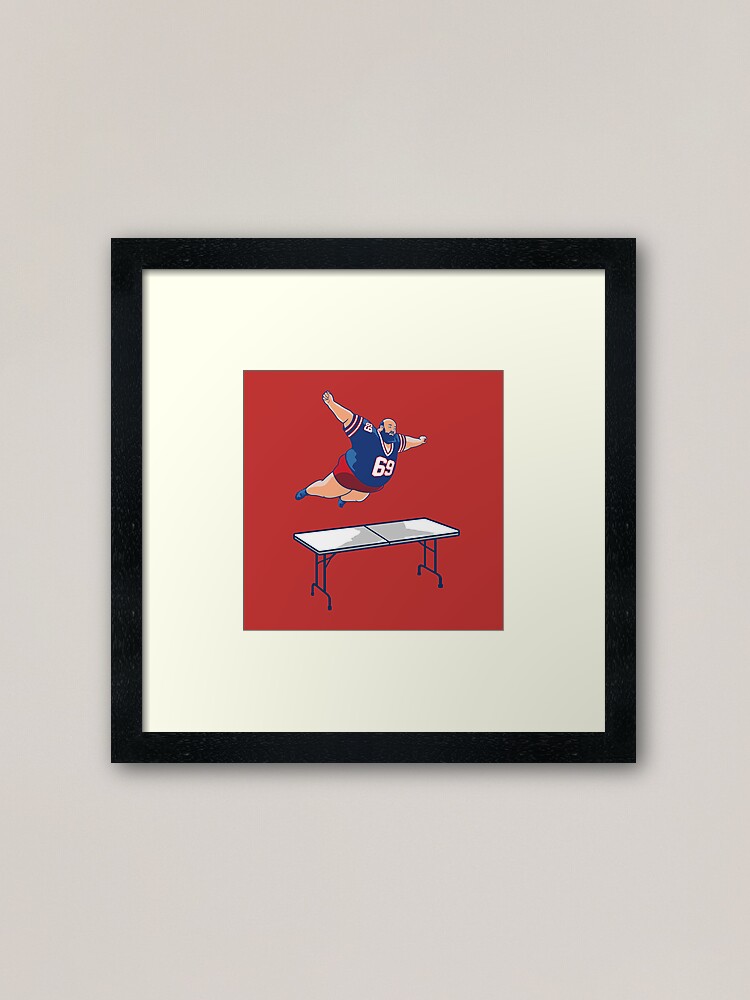 Bills Mafia Buffalo Bills Superfan table dive Design | Art Board Print