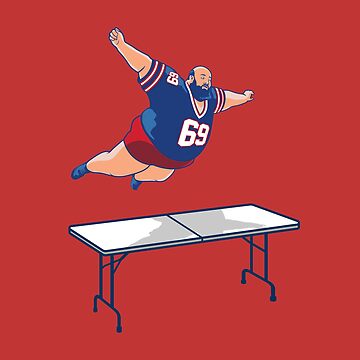 Bills Mafia Buffalo Bills Superfan table dive Design | Poster