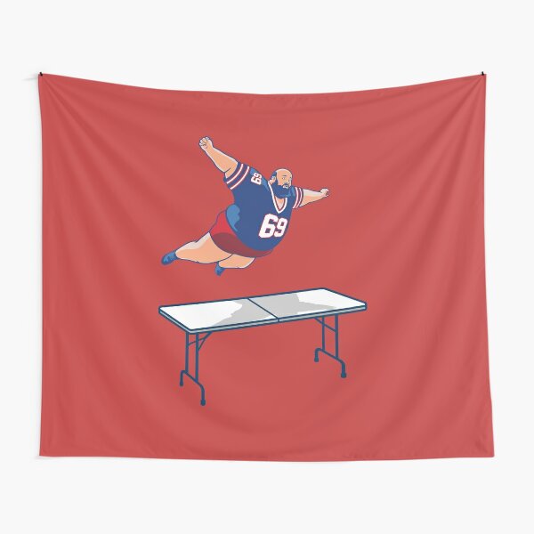 Bills - Vintage Buffalo (Red) - Buffalo Bills - Tapestry