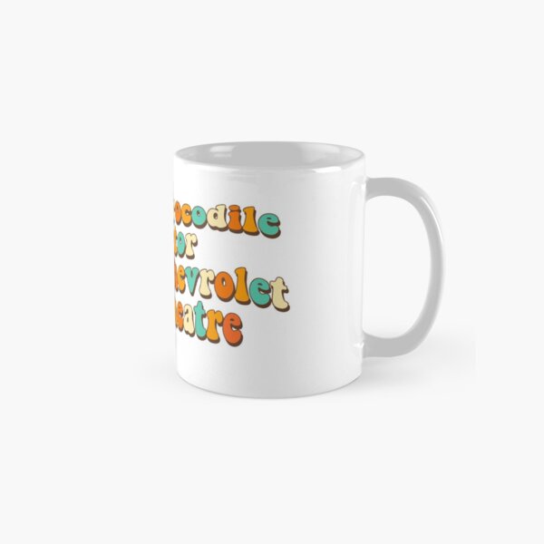interior crocodile but make it 70s Classic Mug