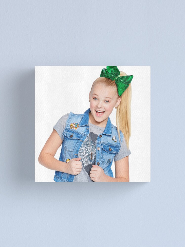 "JoJo Siwa!" Canvas Print for Sale by ArmourUnder Redbubble