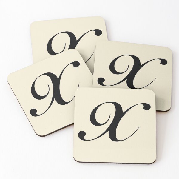 Item preview, Monogram Initial Letter X designed and sold by Lartheviking.