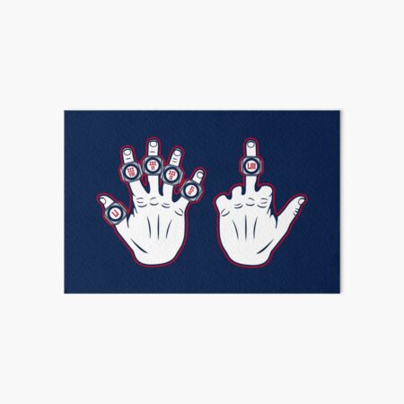 Six Rings Art Board Print