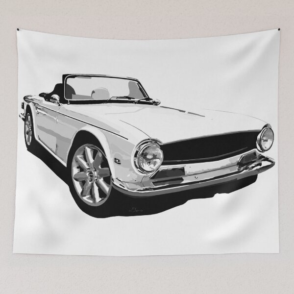 Item preview, The Classic Triumph TR6 designed and sold by donoshop.