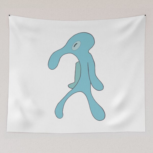 Item preview, squidward blue designed and sold by Jules Mars.
