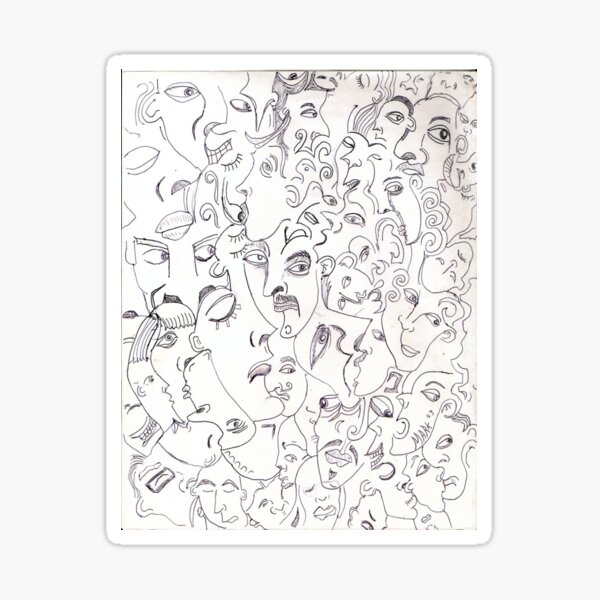 Collective conscious 1 Sticker
