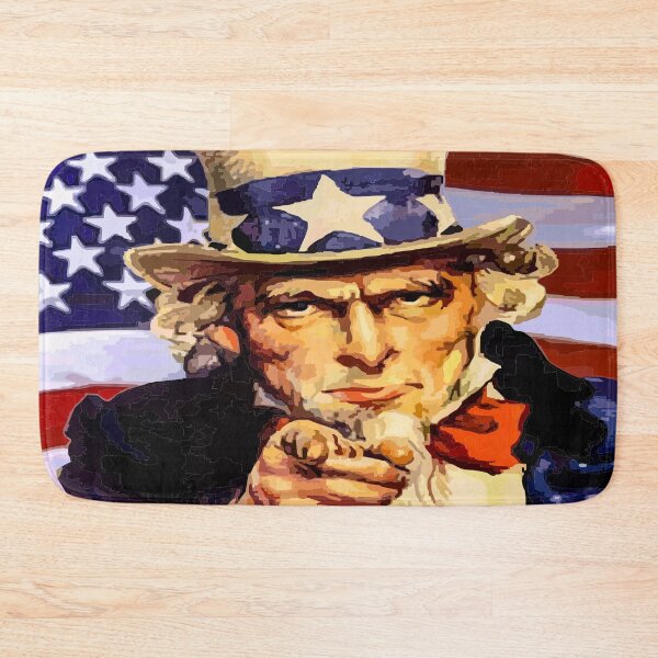 Item preview, fwc 0518 uncle sam america flag	 designed and sold by fred chiea.