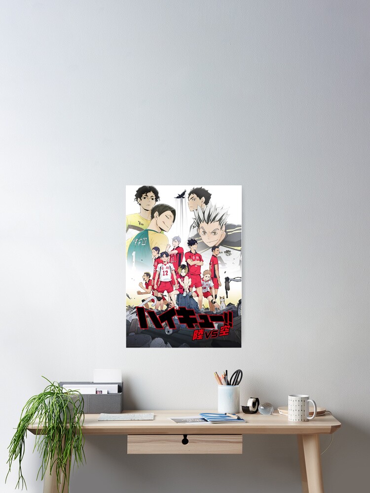 Haikyuu Riku Vs Kuu Poster By Mariaozawaa Redbubble