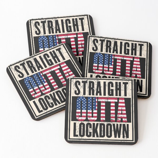 Item preview, STRAIGHT OUTTA LOCKDOWN USA America designed and sold by Birdtheman12345.