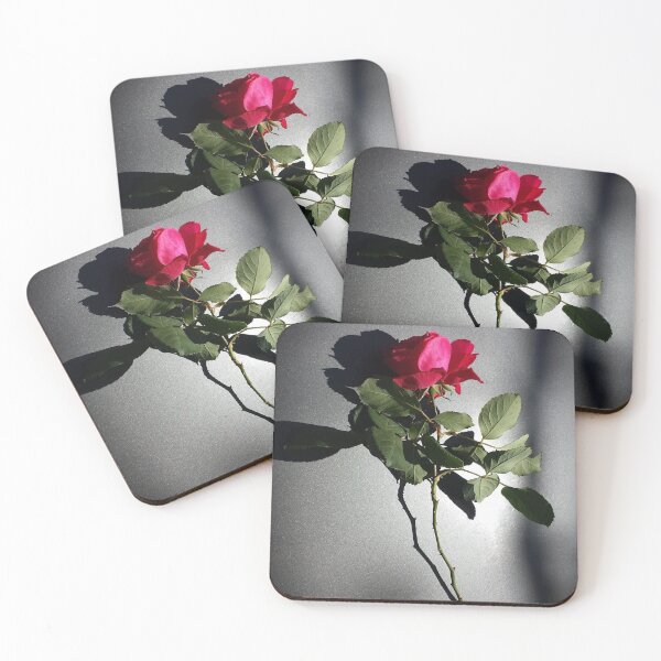 Item preview, TMP Photography • Rose on Metallic Gray - Vertical designed and sold by TMPSG.