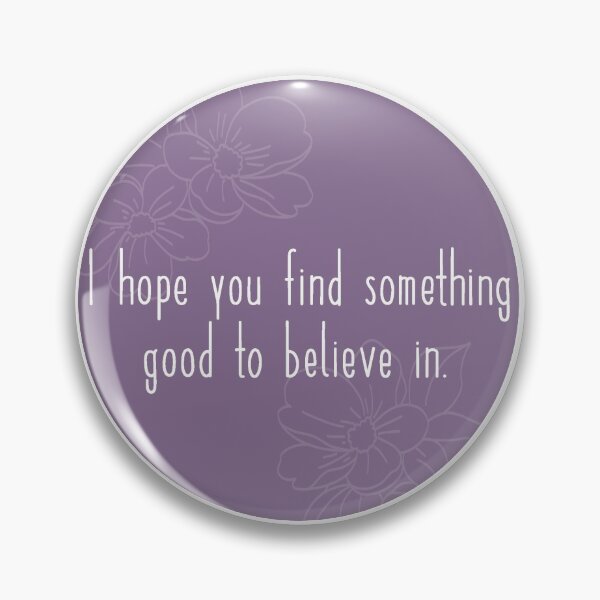Item preview, Purple Aster Flores Hope Quote | The Half of It | Ellie Chu | Aster Flores designed and sold by smolsawyer.