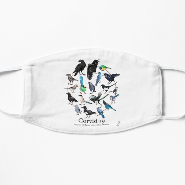 Corvid-19 Flat Mask