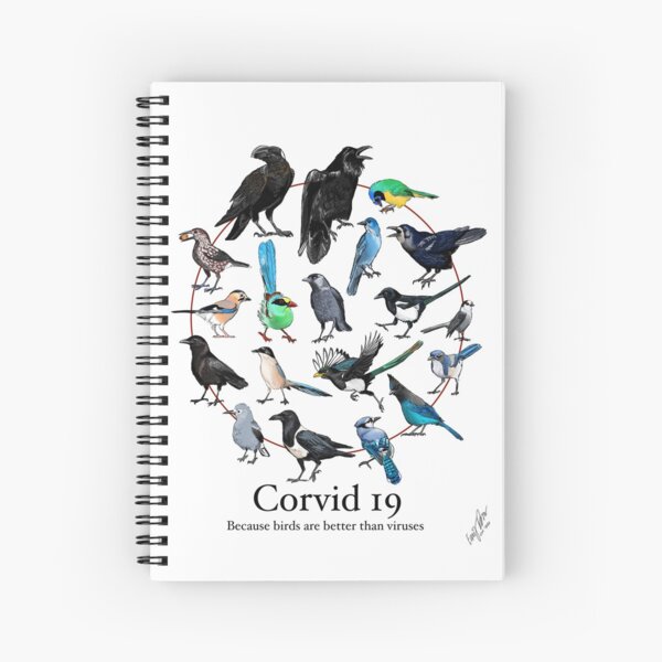 Item preview, Corvid-19 designed and sold by BarefootSeeker.