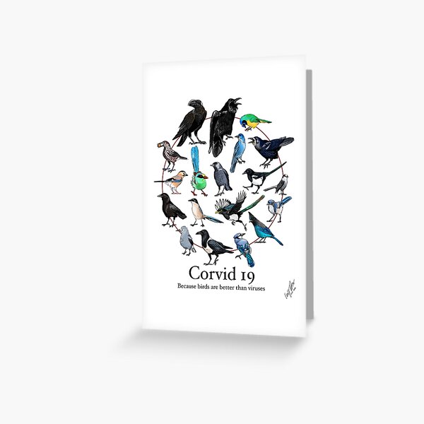 Item preview, Corvid-19 designed and sold by BarefootSeeker.