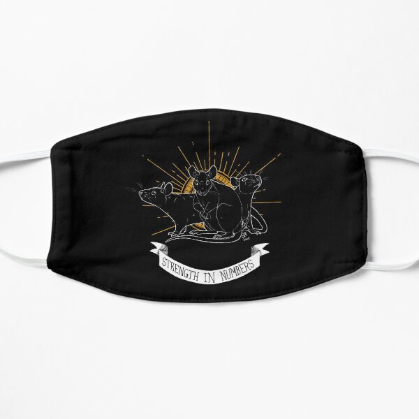 TRASH BLESSINGS - Strength in Numbers Flat Mask