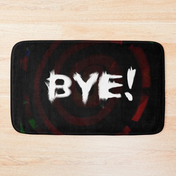 Item preview, Bye! White Janky gothic vampire red goodbye swirl designed and sold by suki42deathlake.