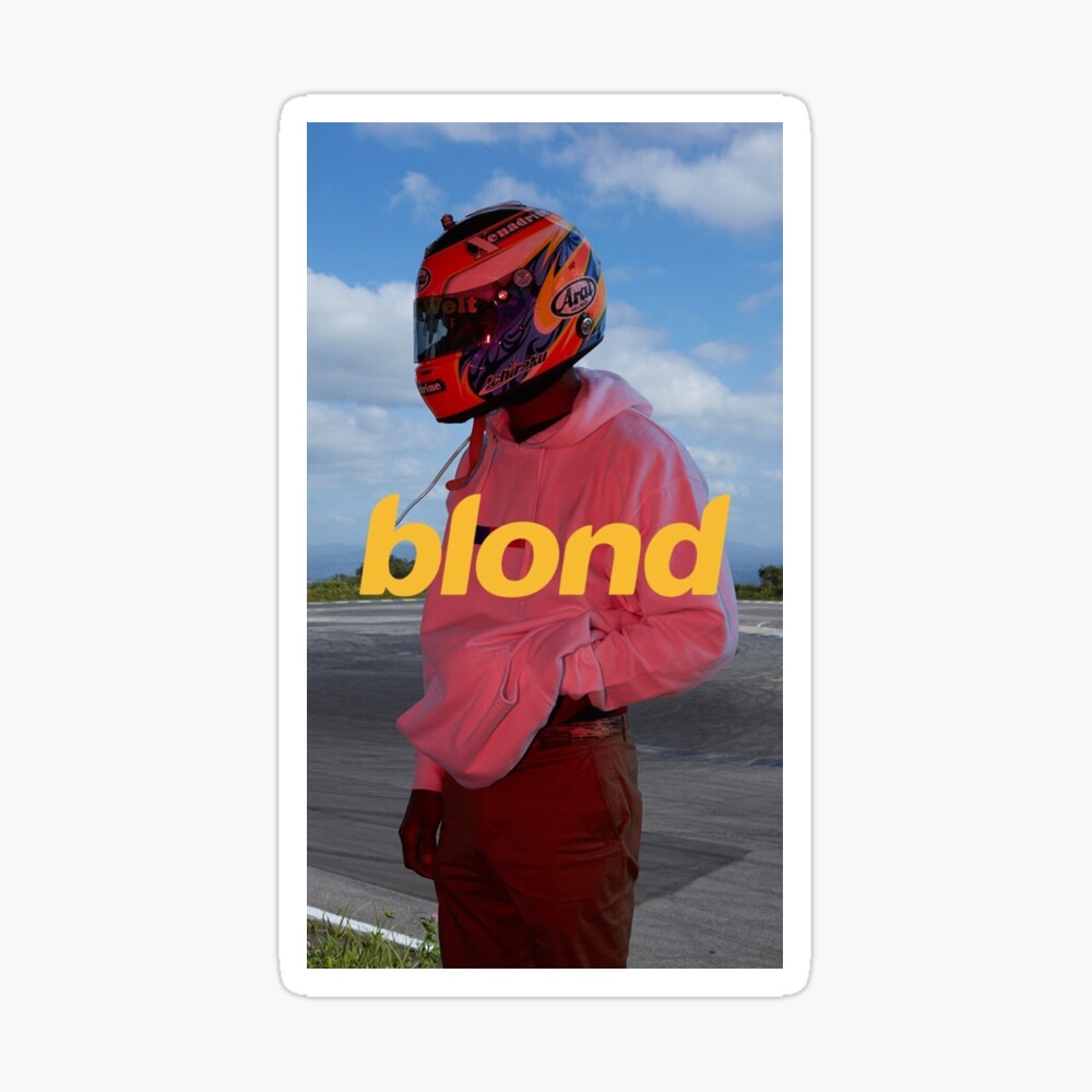 Frank Ocean Blond Motorcycle Helmet カバー Frank Ocean - Blond (Motorcycle Cover) – Resident Vinyl