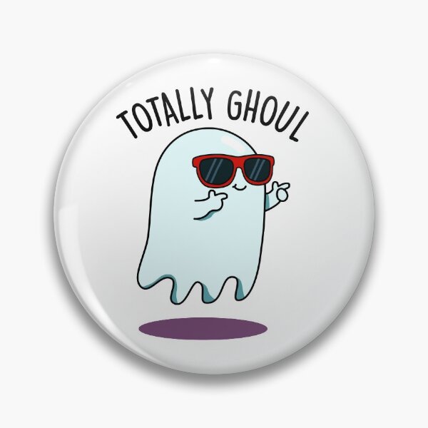 Item preview, Totally Ghoul Funny Halloween Ghost Puns  designed and sold by punnybone.