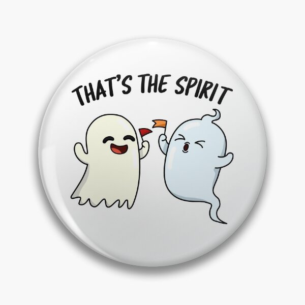 Item preview, That's The Spirit Funny Halloween Ghost Puns  designed and sold by punnybone.