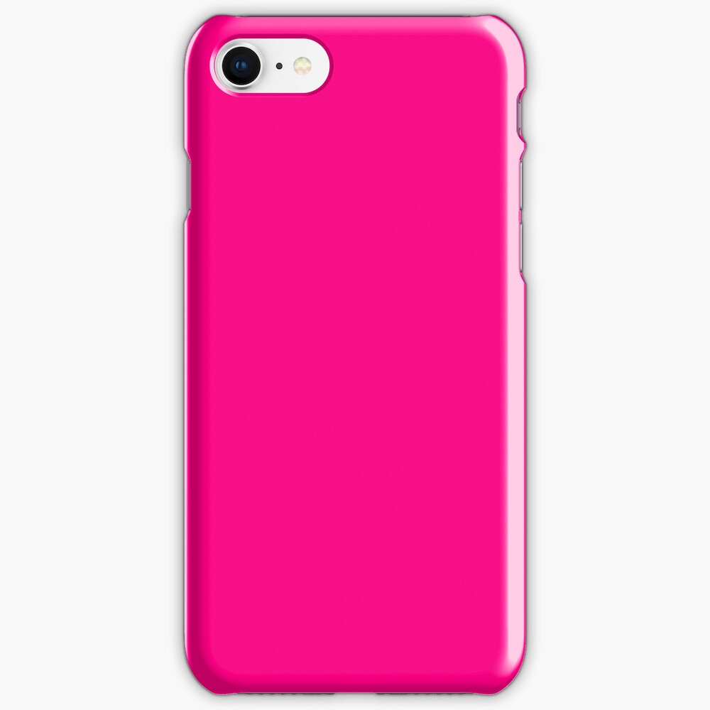 "iPhone XR Hot Pink iPhone 11 Pro Cell Phone Case Cover" iPhone Case & Cover by