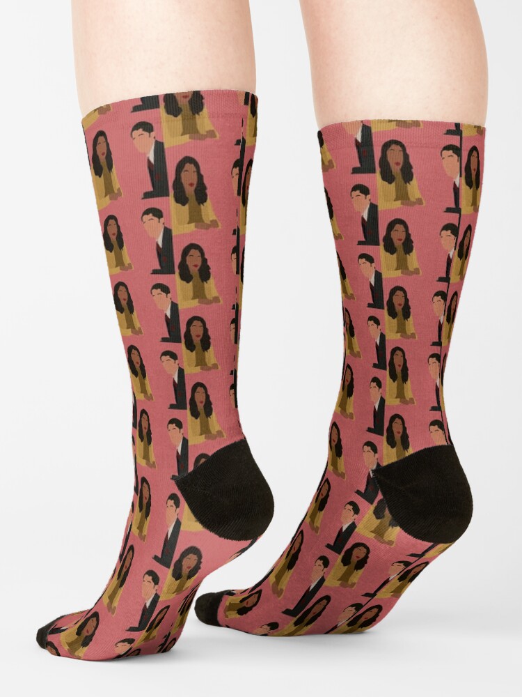 "Hollywood Netflix" Socks for Sale by juliagz Redbubble