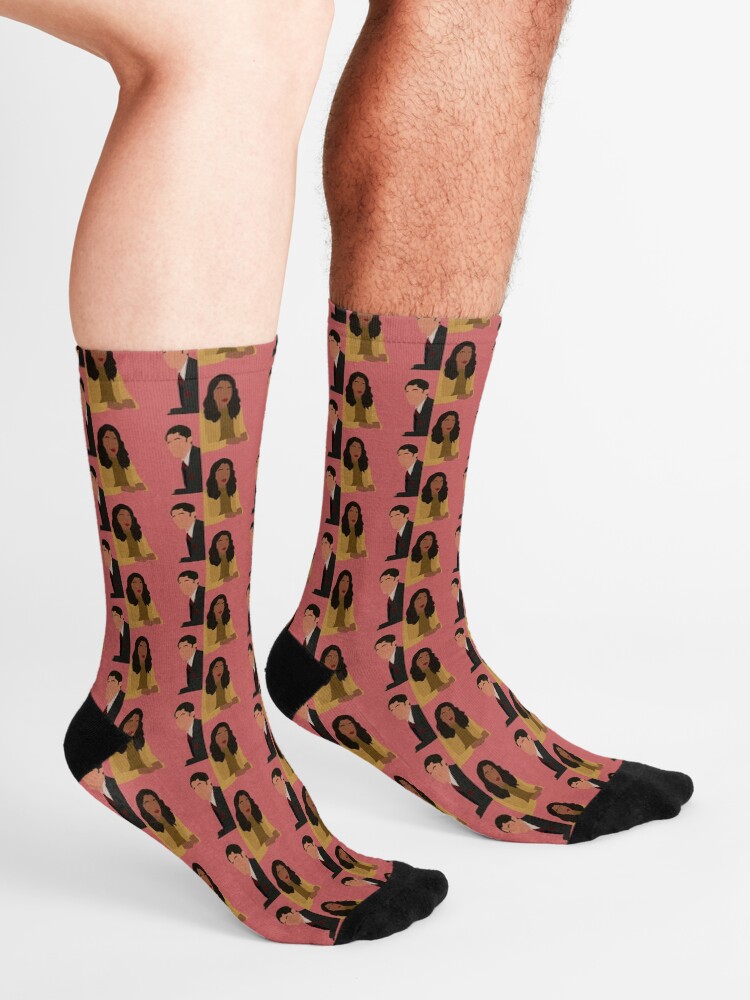 "Hollywood Netflix" Socks by juliagz Redbubble