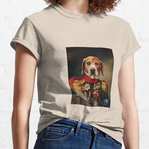 Beagle Dog Portrait - Steve Classic T-Shirt