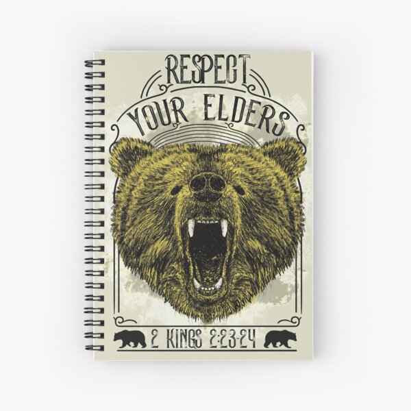 Respect Your Elders Spiral Notebook