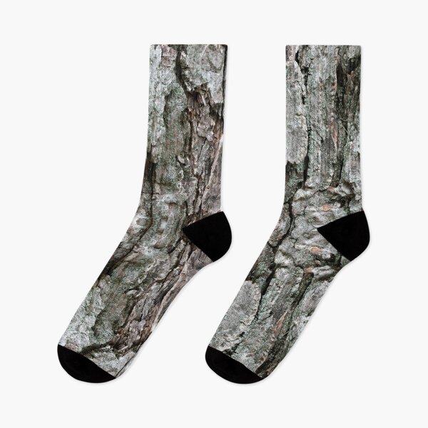 Item preview, Abstract Bark Pattern - Maple & Lichen - Natural Patterns Old Mossy Maple Tree Bark designed and sold by TurningMoss.