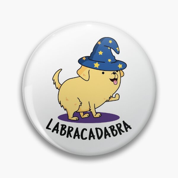 Item preview, Labra-cadabra Funny Labrador Dog Puns  designed and sold by punnybone.