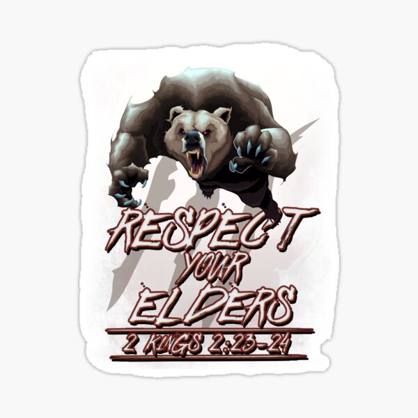 Respect Your Elders (Comic) Sticker