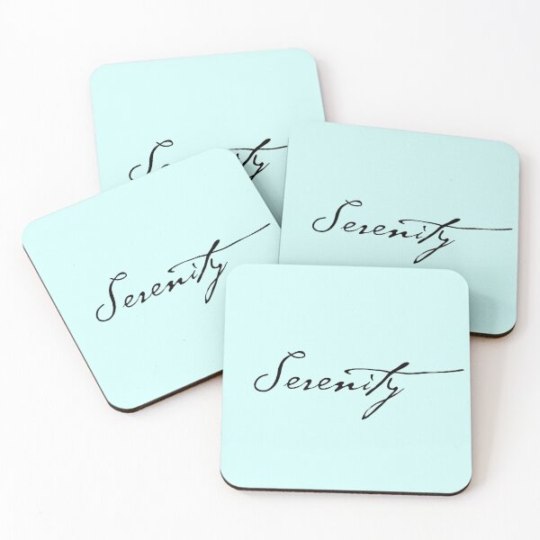 Item preview, Serenity Yoga Zen Meditation Word Black designed and sold by Ink Inc.