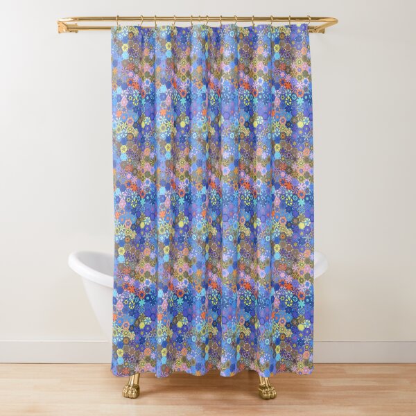 Magic Carpet kaleidoscope Shower Curtain