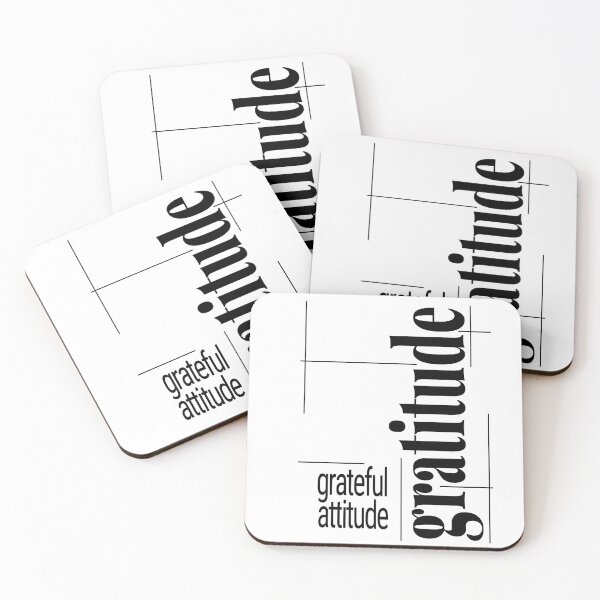 Item preview, gratitude: grateful attitude designed and sold by wordznart.