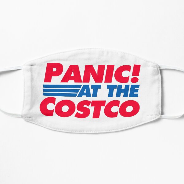 Panic! at the Costco Funny Coronavirus 2020 Vinyl Sticker Computer Decal Quarantine Mask
