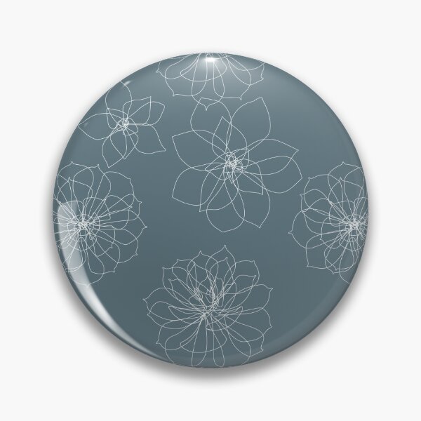 Item preview, Succulent Rosettes Organic Pattern - Floral Line Drawing - Simplicity designed and sold by TurningMoss.
