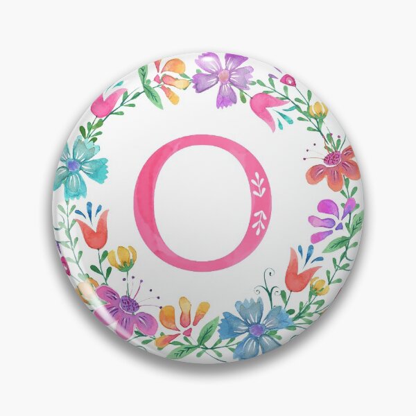 Item preview, O Floral Monogram Initial  designed and sold by mjm412.
